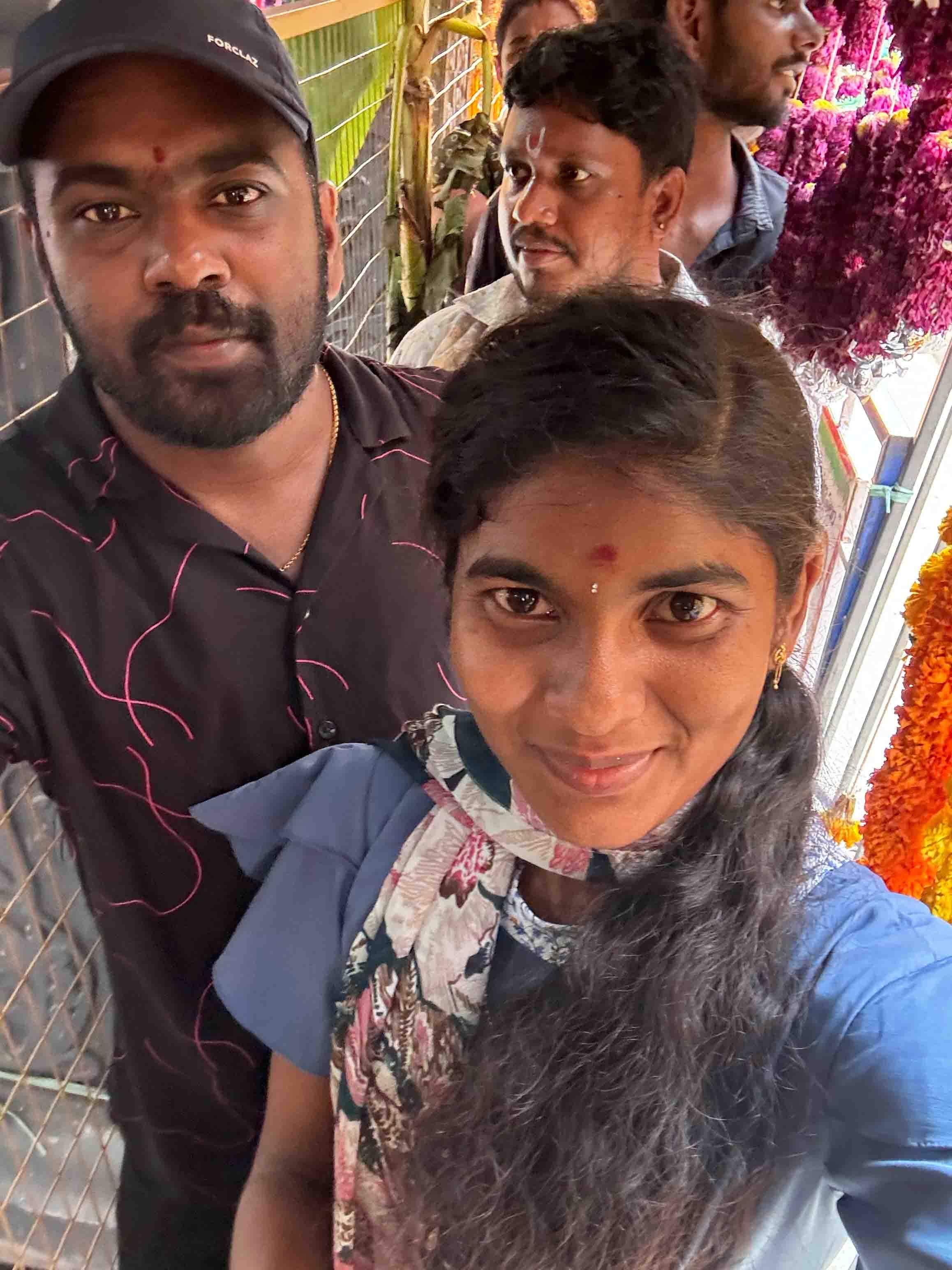 A quiet temple moment where prayers turned into promises for the journey ahead.